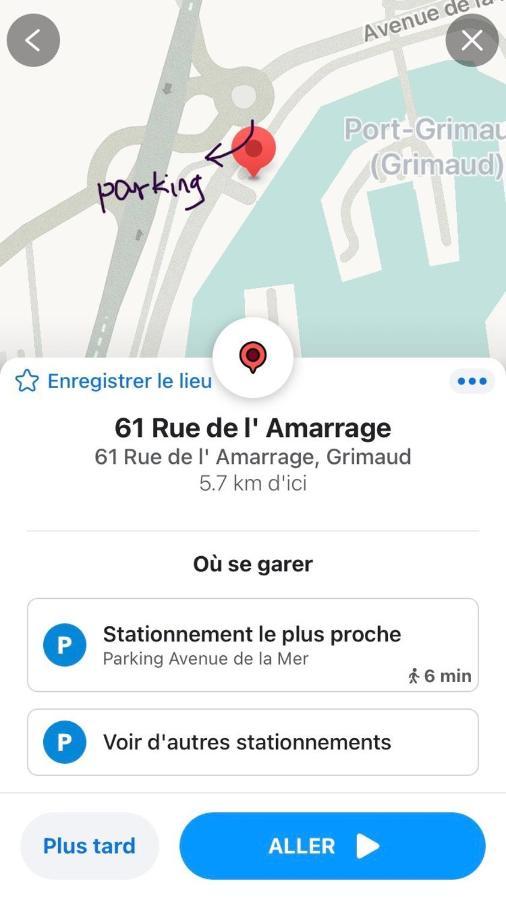 Apartament Coup De Coeur Grimaud Zewnętrze zdjęcie
